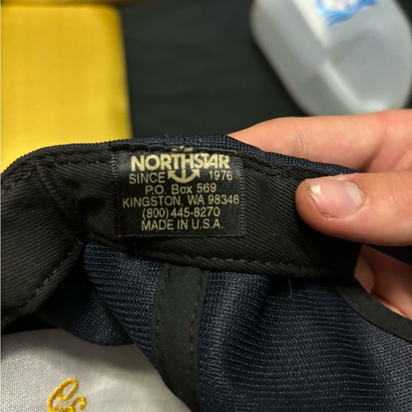 Vintage Blue USS ARIZONA BB39 PEARL HARBOR Unisex Hat Adjustable By NorthstarUSA - Picture 12 of 12